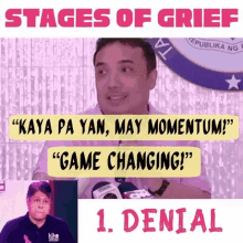 Stages Of Grief Pinklawan GIF - Stages Of Grief Pinklawan Game Changing GIFs