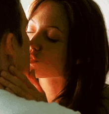 Angelina Jolie Kiss GIF - Angelina Jolie Kiss GIFs