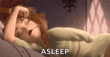 Asleep Sleeping GIF - Asleep Sleeping Anna GIFs