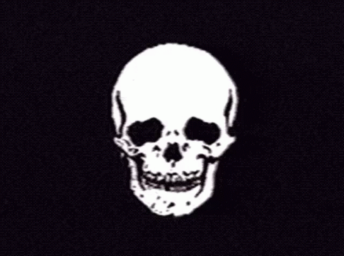 Skull Human Skull GIF – Skull Human Skull Blinking – GIFs entdecken und