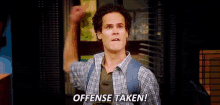 Offense Taken! - Community GIF - Todd Dont Be The Todd Offense GIFs
