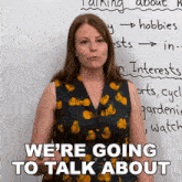 We'Re Going To Talk About Fun Things Emma GIF - We'Re Going To Talk About Fun Things Emma Engvid GIFs