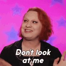 Dont Look At Me Jinkx Monsoon GIF - Dont Look At Me Jinkx Monsoon Rupauls Drag Race All Stars GIFs
