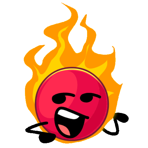 Fireball Wwg Sticker - Fireball Wwg Woods Wacky Gameshow Stickers