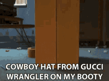 Funny As Hell Cowboy Hat GIF - Funny As Hell Cowboy Hat Gucci GIFs