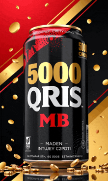 a can of 5000 oris mb made in maden intuey c2poti