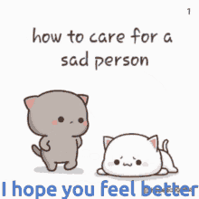 How To Take Care Of A Sad Peson Mocha Bear GIF - How To Take Care Of A Sad Peson Mocha Bear Love GIFs