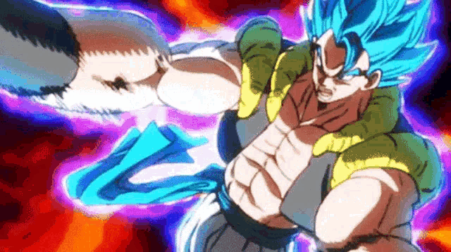 Vegito Blue edit based on Ultra Rosé's art made by me! : r