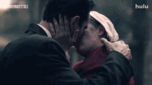 making out nick blaine offred elisabeth moss the handmaids tale
