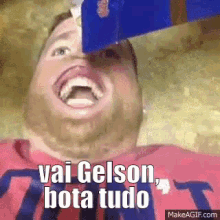 Engolindo Vaigelson Botatudo GIF - Swallowing Go Gelson Put Everything GIFs