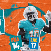 Los Angeles Chargers (17) Vs. Miami Dolphins (14) Third Quarter GIF - Nfl National Football League Football League GIFs