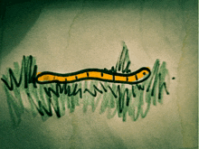 Stop Motion Animation Drawing GIF - Stop Motion Animation Drawing Worm GIFs