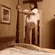 Pole Dancing This Would Be Me GIF - Pole Dancing This Would Be Me Funny GIFs