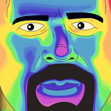 Lord Toro Face GIF - Lord Toro Face Rainbow GIFs