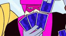 Doom Patrol Playing Cards GIF - Doom Patrol Playing Cards Teen Titans Go GIFs
