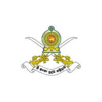 a logo for the government of sri lanka with a lion and swords