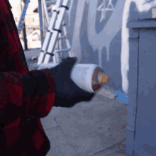 Shaking The Spray Can Glossblack GIF