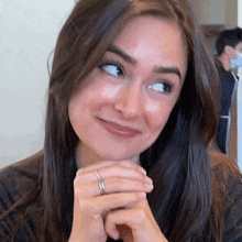 Smiling Ashleigh Ruggles Stanley GIF - Smiling Ashleigh Ruggles Stanley The Law Says What GIFs