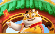 a cartoon tiger is wearing sunglasses and a red vest