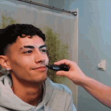Shaving Giovanni Rivera GIF