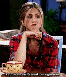 Friends Rachel Green GIF - Friends Rachel Green I Could So Easily Freak Out Right Now GIFs