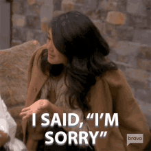 I Said Im Sorry Real Housewives Of Beverly Hills GIF - I Said Im Sorry Real Housewives Of Beverly Hills I Already Apologized GIFs