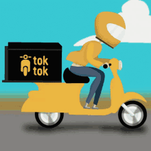 Toktok Delivery GIF - Toktok Delivery Man GIFs