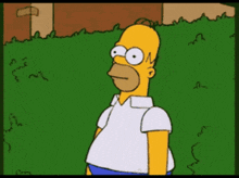 The Simpsons Homer Simpson GIF - The Simpsons Homer Simpson Hiding GIFs