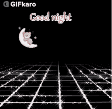 Good Night Gifkaro GIF - Good Night Gifkaro Sparkling GIFs