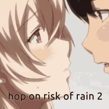 Anime Kiss In The Rain GIFs | Tenor