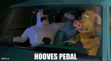 hooves pedal