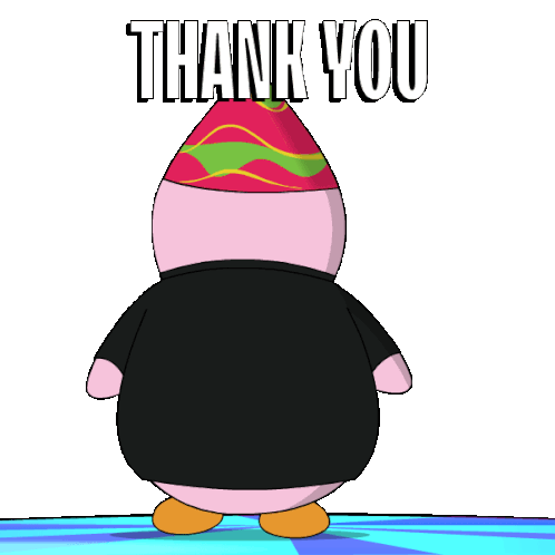 Thanks Thank You Sticker - Thanks Thank You Tips Hat Stickers