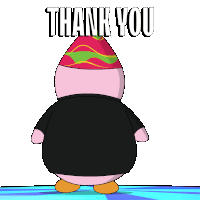 Thanks Thank You Sticker - Thanks Thank You Tips Hat Stickers