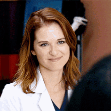 Greys Anatomy April Kepner GIF - Greys Anatomy April Kepner Smiling GIFs