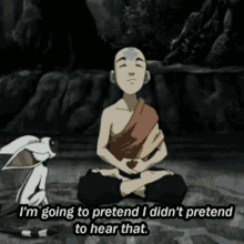 Aang Avatar GIF - Aang Avatar Im Going To Pretend I Didnt Pretend To Hear That GIFs