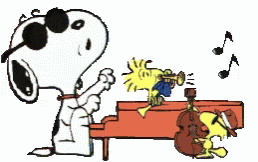 Snoopy Piano Sticker - Snoopy Piano Music - Discover & Share GIFs