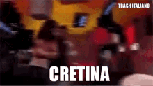 Ambra Angiolini Victoria Cabello GIF - Ambra Angiolini Victoria Cabello Cretina GIFs