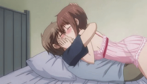 Anime Kiss Making Out GIF - Anime Kiss Making Out Kissing - Discover &  Share GIFs