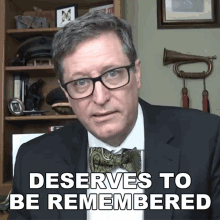Deserves To Be Remembered Lance Geiger GIF - Deserves To Be Remembered Lance Geiger The History Guy GIFs