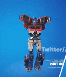 Optimus Prime Fortnite Emote GIF - Optimus Prime Fortnite Emote Phut Hon GIFs