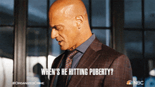 When'S He Hitting Puberty Detective Elliot Stabler GIF - When'S He Hitting Puberty Detective Elliot Stabler Christopher Meloni GIFs
