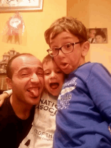 a boy wearing a shirt that says national association of the first conference