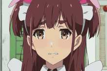 Anime Akiba Maid War GIF - Anime Akiba Maid War Crying GIFs