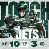 Green Bay Packers (3) Vs. New York Jets (10) Third Quarter GIF - Nfl National Football League Football League GIFs