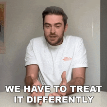 We Have To Treat It Differently Lewis Jackson GIF - We Have To Treat It Differently Lewis Jackson We Must Approach It Differently GIFs