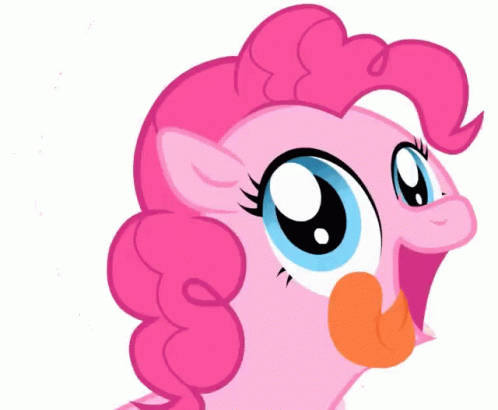 My Little Pony Pinkie Pie Tongue Out Sticker – My Little Pony Pinkie ...
