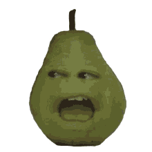 pear scared