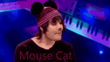 Mouse Cat GIF - Mouse Cat Facial Paint GIFs