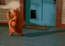 garfield dancing dance cat dance moves