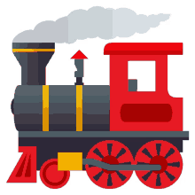 locomotive travel joypixels train railroad train